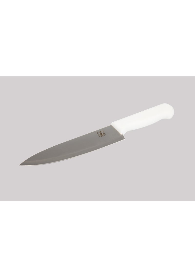 بريتيش شيف سكين الشيف مع شفرة شارب من الفولاذ المقاوم للصدأ تصميم متين ، متعدد الوظائف للتقطيع والتشريح والنحت بدون عناء - 8 انش - Image 2