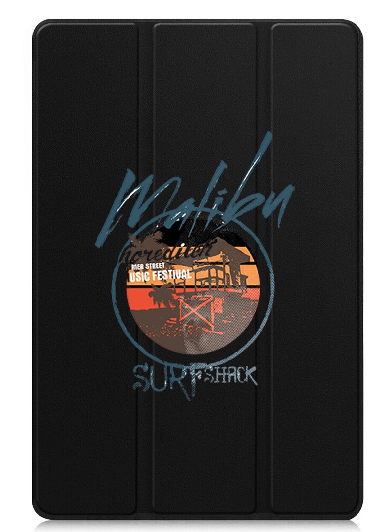 Theodor Protective Flip Case For OnePlus Pad 2 (2024) & OnePlus Pad Pro (2024) With Trifold Stand Auto Wake Sleep Shockproof Cover maliby surf shock - Image 1