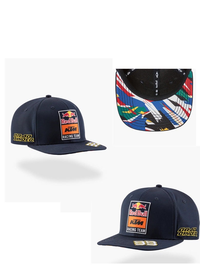 Red Bull KTM Racing Team Brad Binder No.33 Color - Block Brim Baseball Cap
