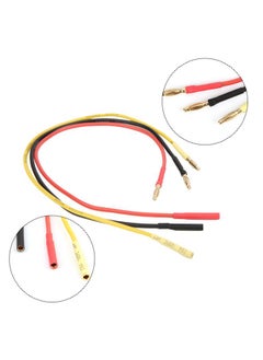 Thoraya Motor and ESC Extended 14AWG Silicone Cable 4mm Banana Plug to JST Connection CableBlack Red Yellow  - Image 4