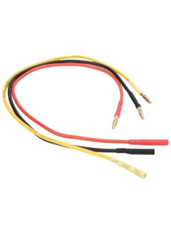 Thoraya Motor and ESC Extended 14AWG Silicone Cable 4mm Banana Plug to JST Connection CableBlack Red Yellow  - Image 1