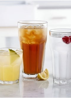 Reko Drinking Glasses - Set of 6-300ml - Margarita Glass Cups - Dishwasher Safe  - Image 4