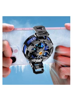 EzzySo Mobile Radiator Magnetic Tablet Cooler For Mobiles / Ipad Universal Radiator Portable Phone Cooler Frost Series Radiator For Mobile Gaming Tiktok Live Streaming  - Image 4