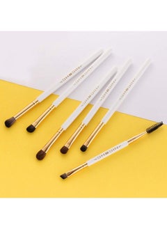 Eyebrow Brush Set Smosin 6 Pieces Eyeshadow Brush Professional Eye Brow Brushes Kit Portable Blending Brushes White - pzsku/ZD13EFEE9B3E1958789B4Z/45/_/1683269972/1a4c8707-8c33-43c0-89e0-c172da32baa6