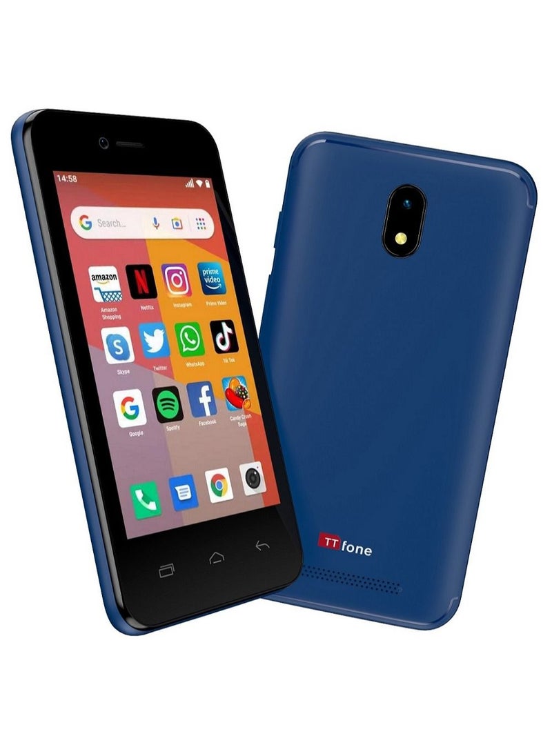 TTfone - TT20 Smart 3G Mobile Phone with Android GO BLUE - Image 1