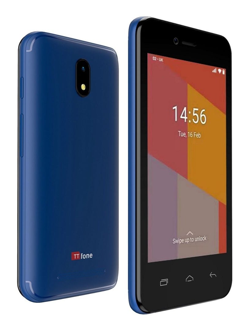 TTfone - TT20 Smart 3G Mobile Phone with Android GO BLUE - Image 1