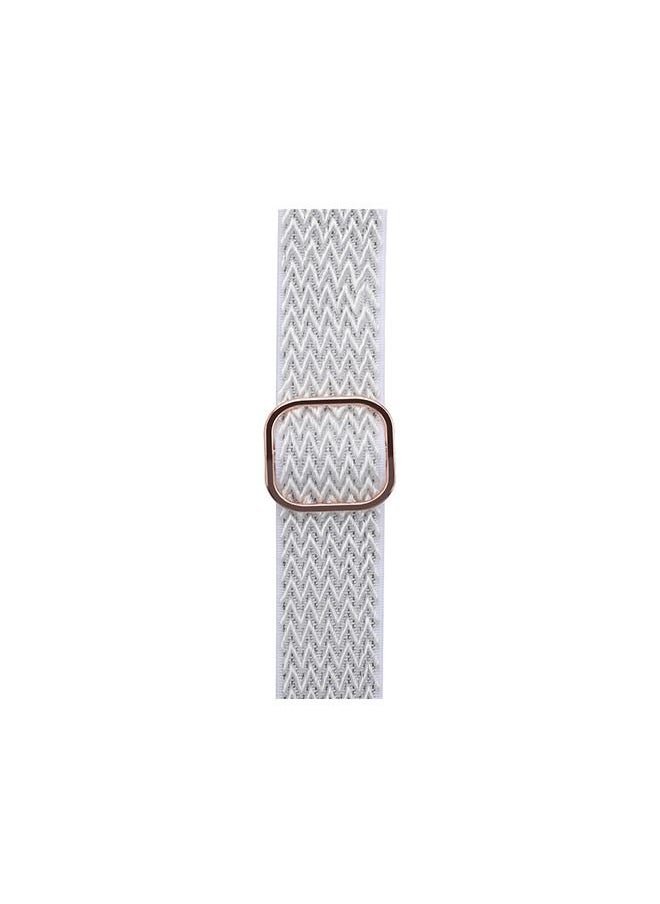 Umiwin - Braided Solo Loop Stretchy Strap Compatible with Apple Watch Band 38/40mm iWatch Series SE/9/87/6/5/4/3/2/1 Band - Image 1