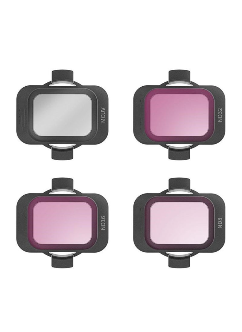 Generic ND Filters Set for DJI Avata 2 Multi-Coated ND Filter Camera Lens Filters for DJI Avata 2 Accessories for DJI Avata 2 Filter Series (MCUV+ND8+ND16+ND32)  - Image 1