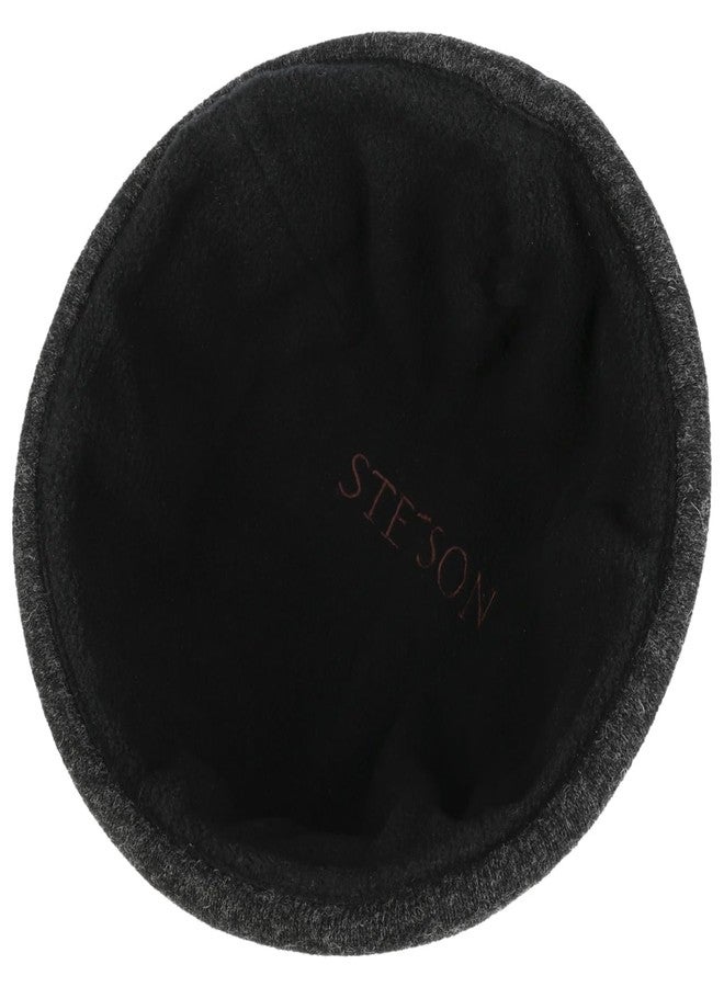 Stetson Sparr Melange Docker Cap Men Anthracite 7-7 1/8 - Image 5