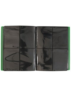 Monster Protectors Monster 4 Pocket Tradingcard Binder Matte Green Album Antitheft Tcg Card Protection With Side Loading Pockets Best Storage Case Holds 160Yugiohmtgpokemonsportscards And More  - Image 4