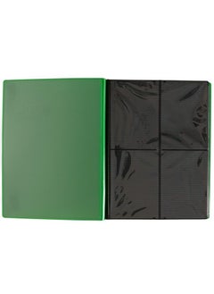 Monster Protectors Monster 4 Pocket Tradingcard Binder Matte Green Album Antitheft Tcg Card Protection With Side Loading Pockets Best Storage Case Holds 160Yugiohmtgpokemonsportscards And More  - Image 3