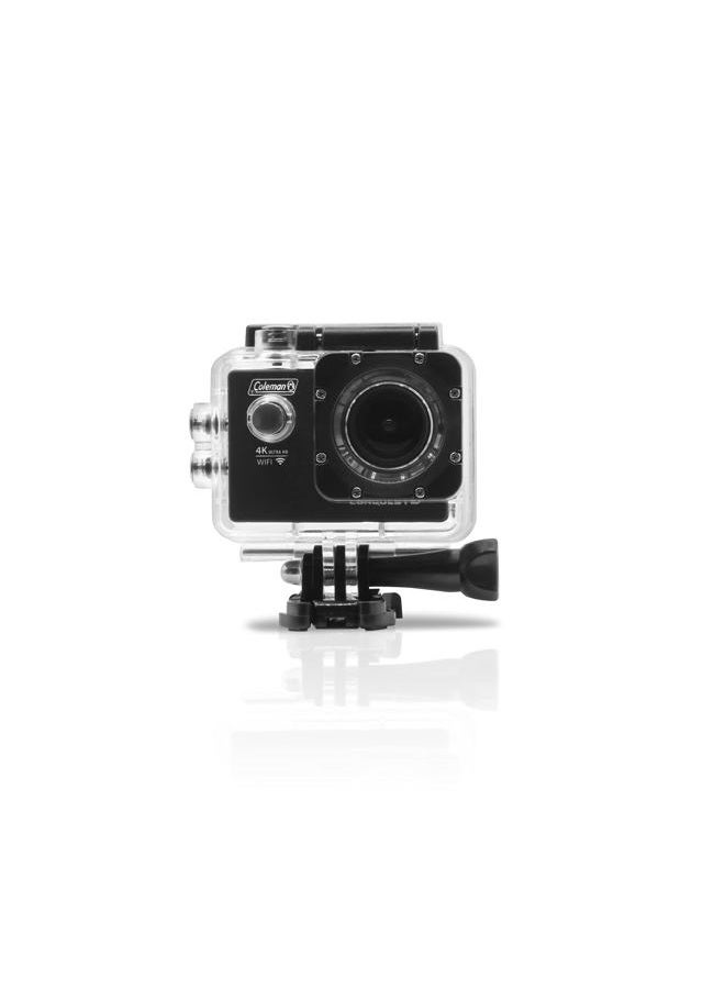 Coleman Conquest3 4K Ultra HD & 16.0 MP Waterproof Sports Camera Kit w/WiFi & 32GB Memory Card - Image 2