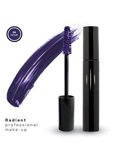 RADIANT PROFESSIONAL MAKE UP / HELLENICA Radiant Professional Mascara Volume and Length - Volume & Curl Mascara for Older & Younger Women - Mascara Volume & Length Enhances - Lengthening Mascara 0.43 ounces (04 Violet)  - Image 4
