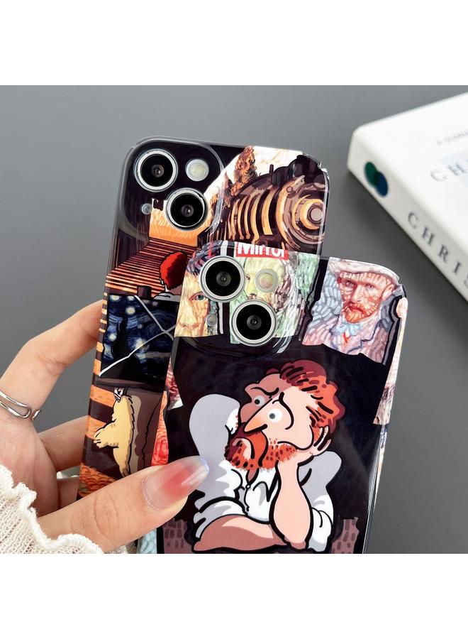 S-TOP Case For iPhone 15 Precise Hole Glossy PC Phone Case - Image 4