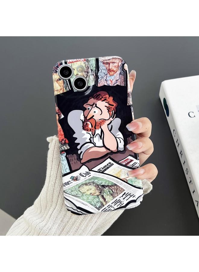 S-TOP Case For iPhone 15 Precise Hole Glossy PC Phone Case - Image 2