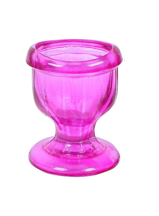 WHOLELIFEOBJECTS Glass Eye Wash Cup with Engineering Design to Fit Eyes for Effective Eye Cleansing - Eye Shaped Rim, Snug Fit Set of 6 Mix Colour - Image 5
