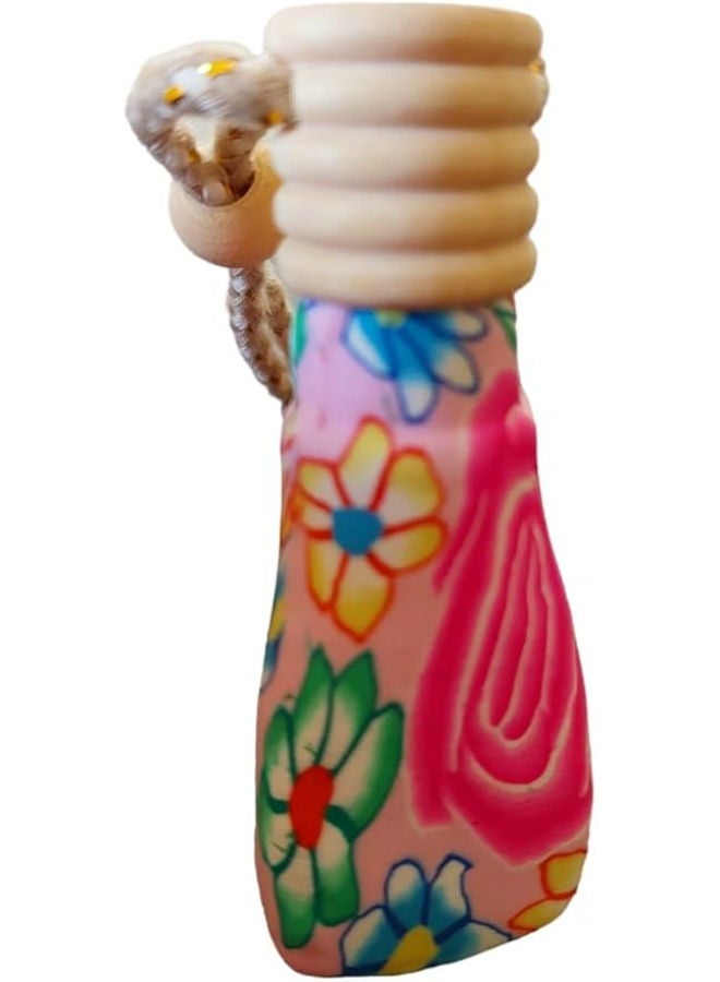 معطر جو للسيارة على المرايا زجاجة بيضاوي - جوز هند - Image 4
