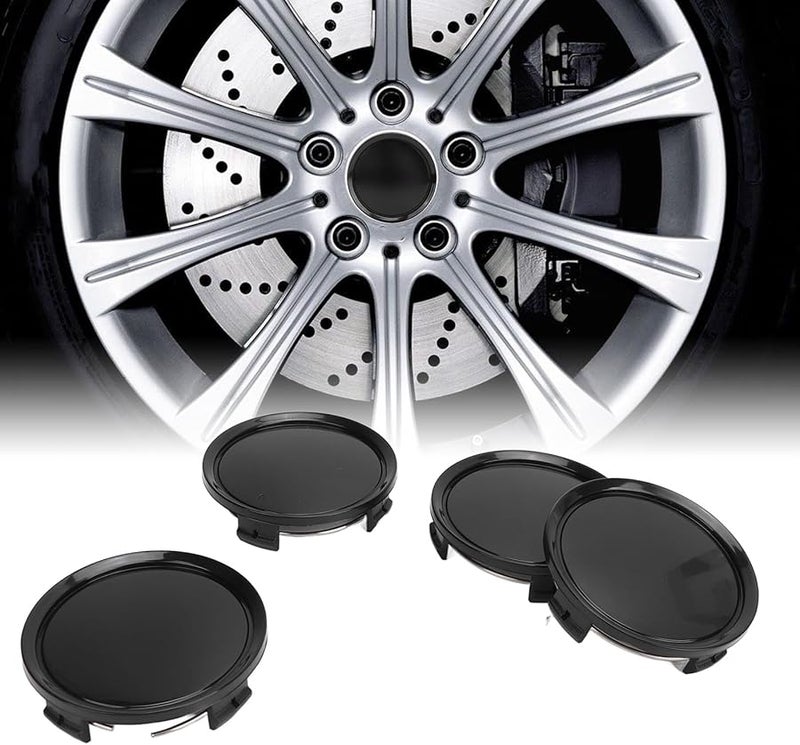 أغطية مركز العجلات العالمية من مادة ABS مقاس 74 مم، 4 قطع للشاحنات وسيارات الدفع الرباعي والمركبات الترفيهية - Image 4