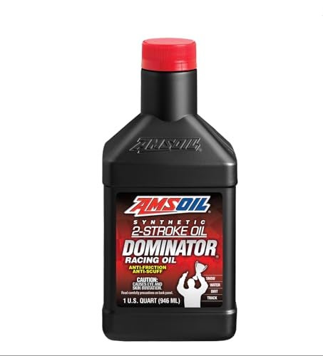AMSOIL FULL SYNTHETIC Dominator 2Cycle Oil 1 Quart