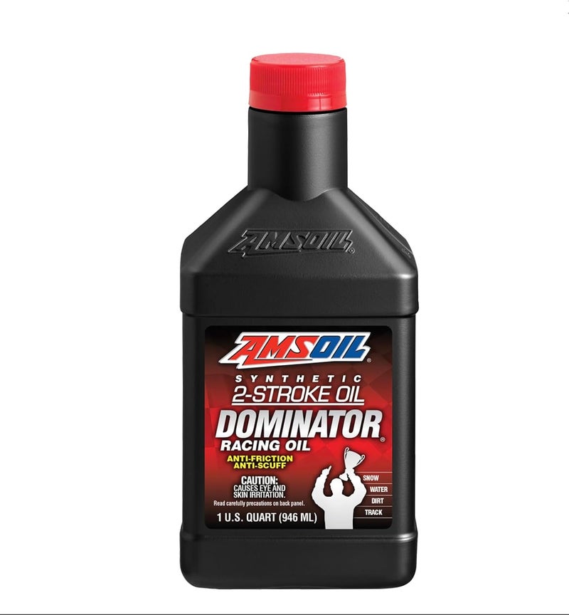 زيت AMSOIL FULL SYNTHETIC دوميناتور 2Cycle 1 كوارت