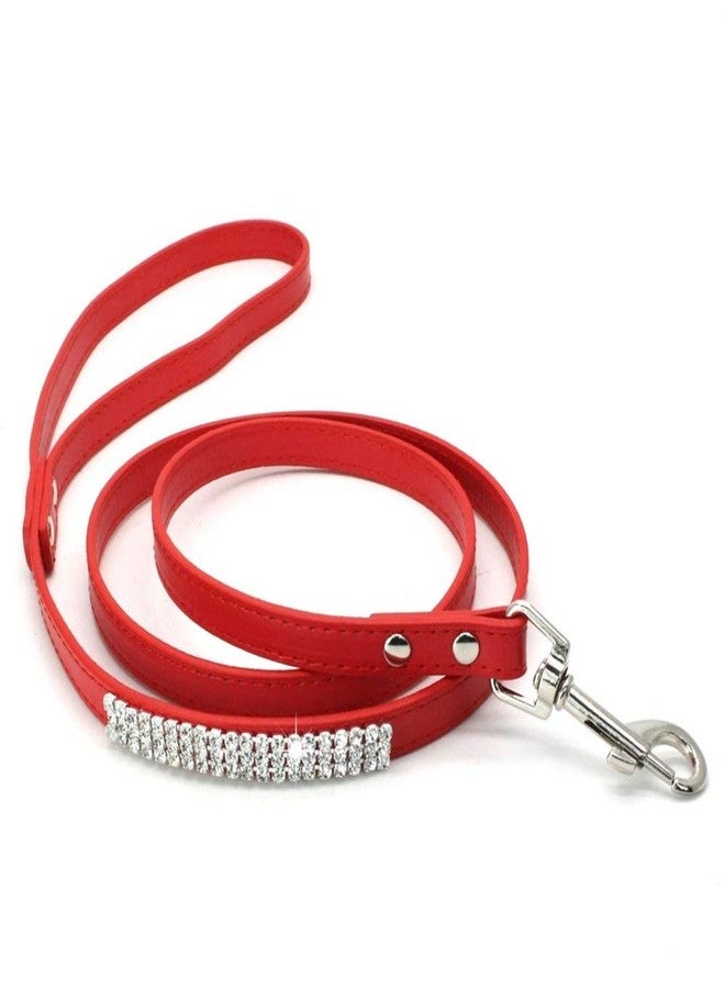 ETOPARS Microfiber Pet Dog Collar Leashes Set, Reflective Dog Collar, Double-Layer Soft Leather Pet Leash, Cat Dog Collar Leash Set, Pet Collar Leash for Small & Medium Dogs - Image 3