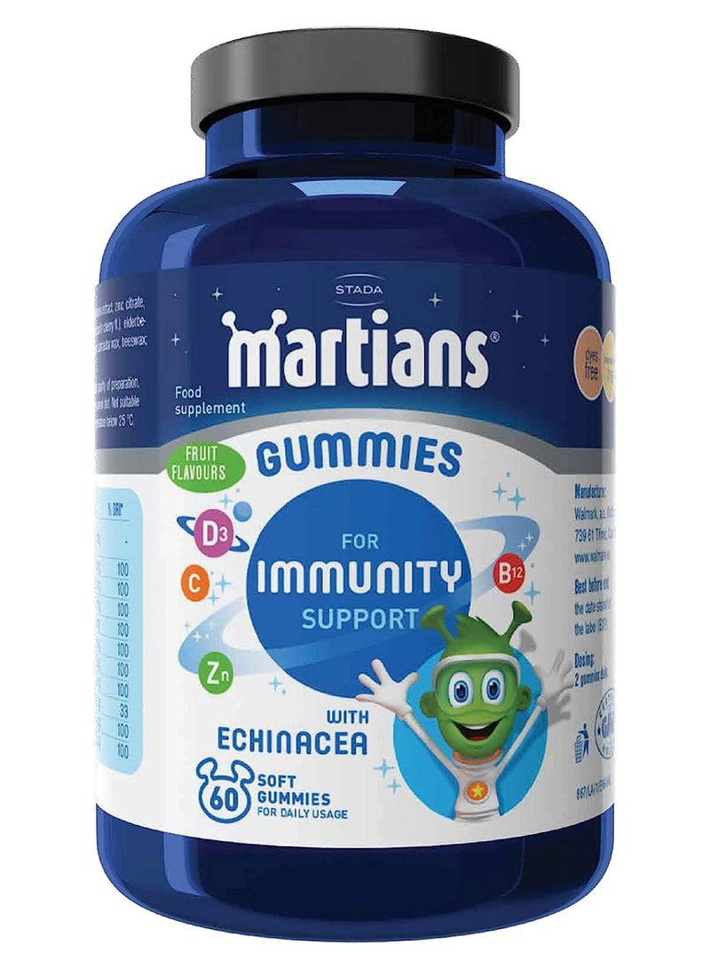 Martians Gummies for Immunity Support with Echinacea 60's