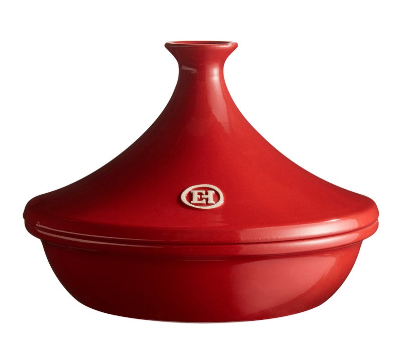 Emile Henry Emile Henry Made In France Flame Tagine 37 quart Burgundy 