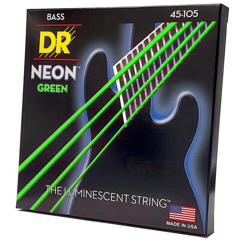 DR أوتار جيتار أكوستيك DR Strings HI-DEF NEON (NGB-45) - Image 1