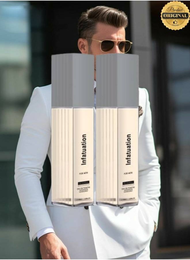 يو إف 2 قطع عطر انفاتيوشن للرجال 100 مل  - Image 1