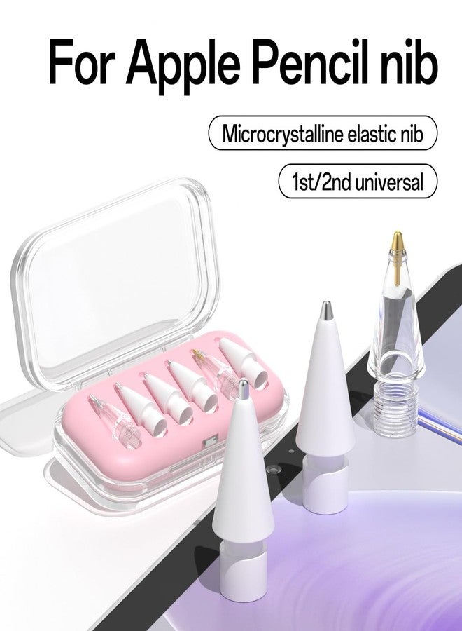 Love Mei رؤوس أقلام بديلة LOVE MEI لقلم أبل برو، رؤوس أقلام مطورة تناسب أبل الجيل 2 و 1 USB-C، رؤوس أقلام معدنية مع علبة تخزين، مجموعات أقلام آيباد برو - Image 3