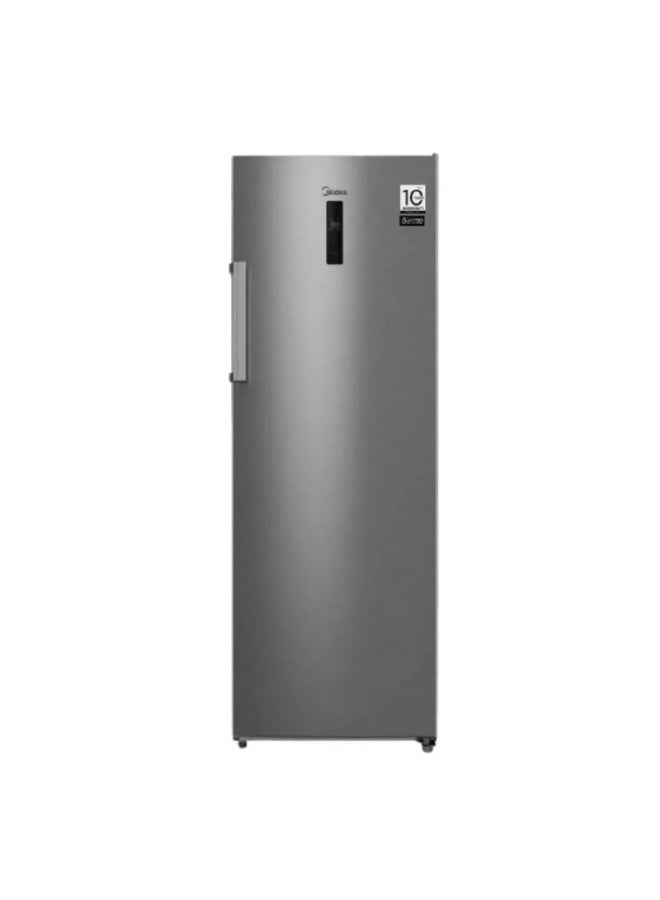 Media Midea Upright Freezer 8 Drawer Digital Inverter Silver MDRU385FEN46 - Image 1
