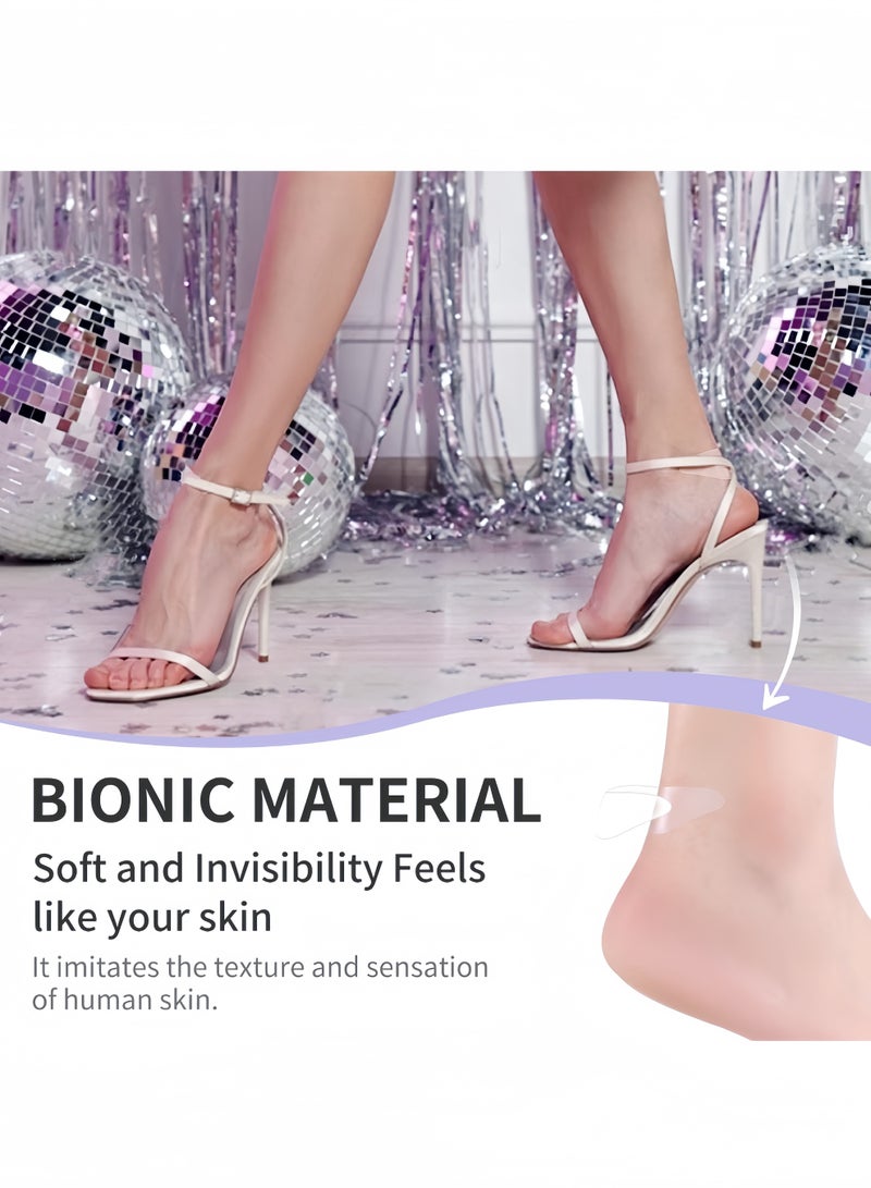 Generic 30pcs Invisible Blister Prevention Pads for Feet No More Blisters-Ultra Thin 0.15mm Anti Friction Tape (12H Waterproof) - for High Heels, New Shoes，Workouts & Travel  - Image 2