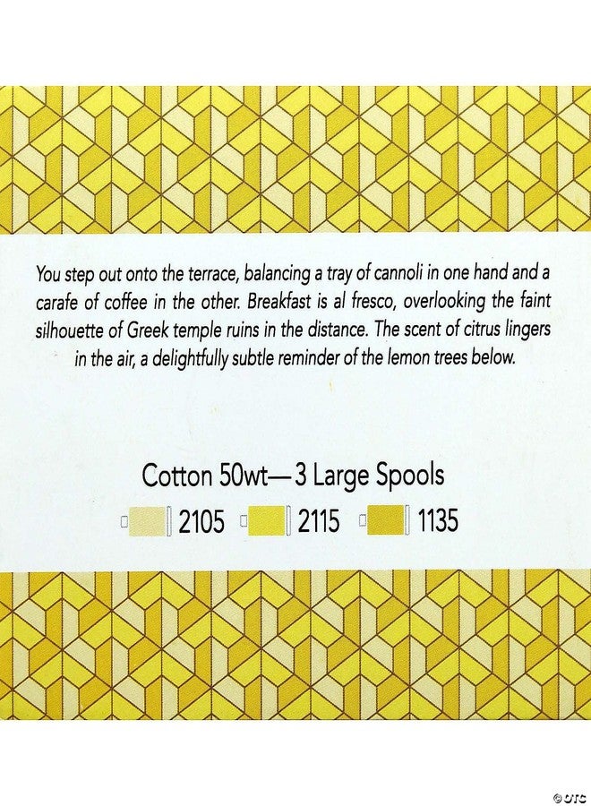 Aurifil Thread CB SicilyYellow 3pc, None - Image 3