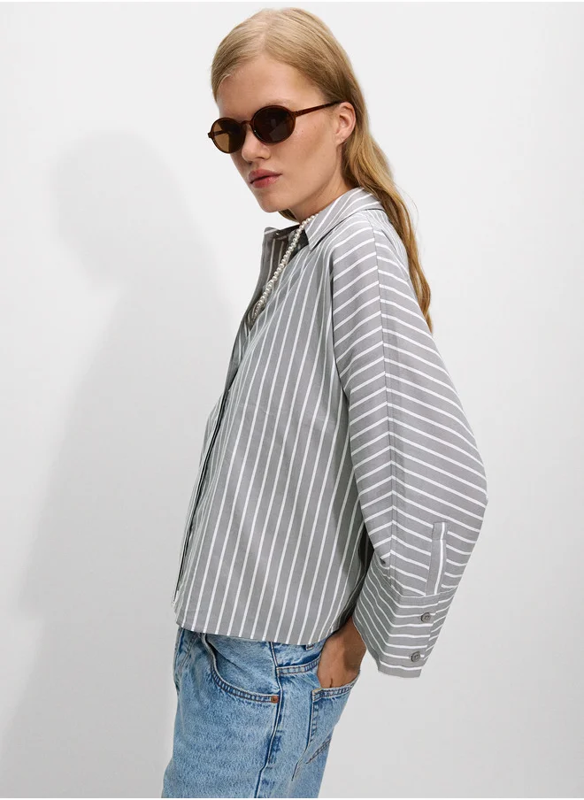 PARFOIS Striped Shirt