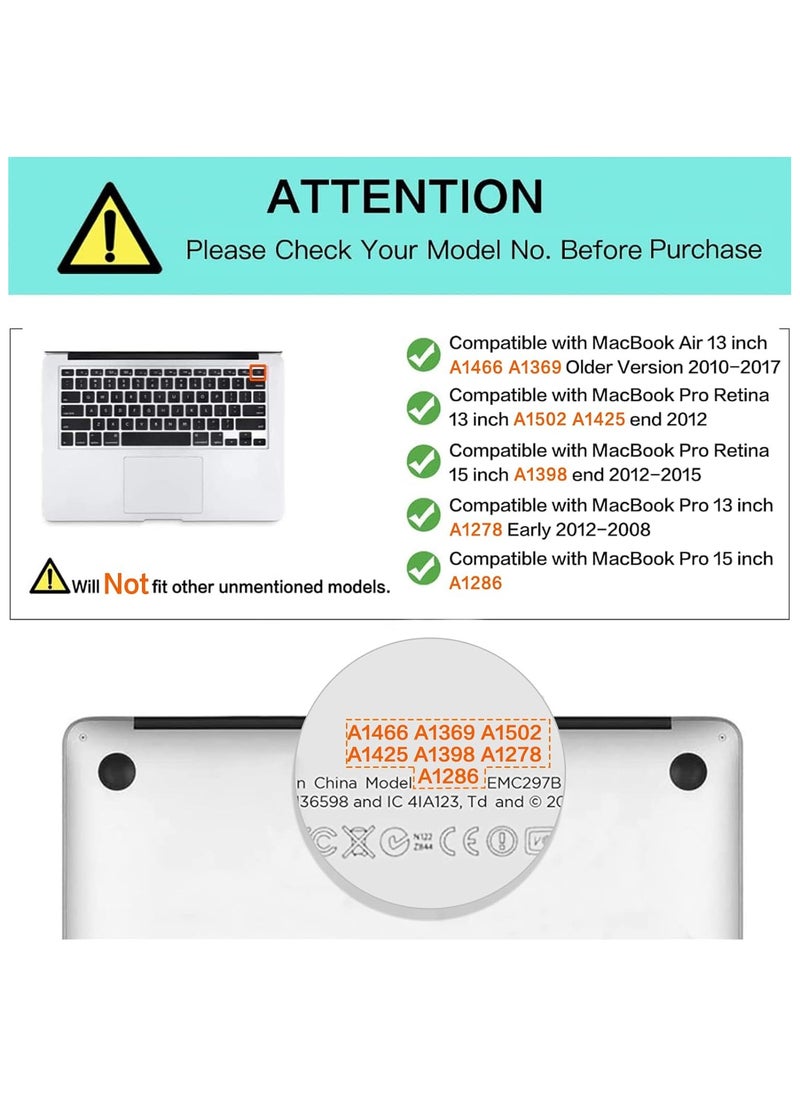 AMM US Version Silicone Keyboard Cover Skin for MacBook Air 13.3-Inch, Macbook Pro 13/15/17-Inch, 2015 or Older Version & Older iMac Keyboard Protector- Pink  - Image 2