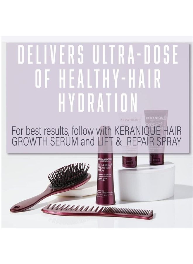 Keranique Shampoo and Conditioner for Damaged Hair - Anti-Breakage, Damage Control Set for Thinning Hair - Intense Repair, Deep Conditioning, Anti-Hairfall Routine w/Keratin - Great for Colored Hair  - Image 3