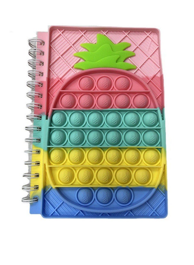 ISank A5 Pop Notebook Spiral Notebook for Girls and Boys Gift in School with Stress Relief Assistant Fidget Toy  - Image 1