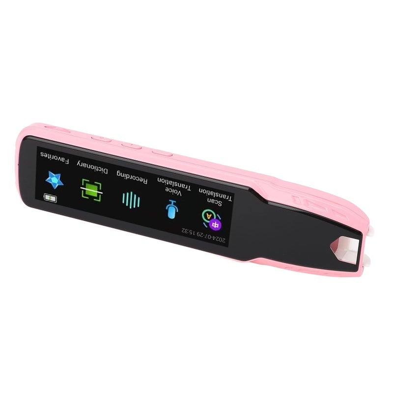 Multilingual Scan Reader Pen Text Translator With Recording And 2 75M Vocabulary Pink - Image 2