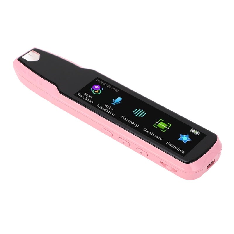 Multilingual Scan Reader Pen Text Translator With Recording And 2 75M Vocabulary Pink - Image 3