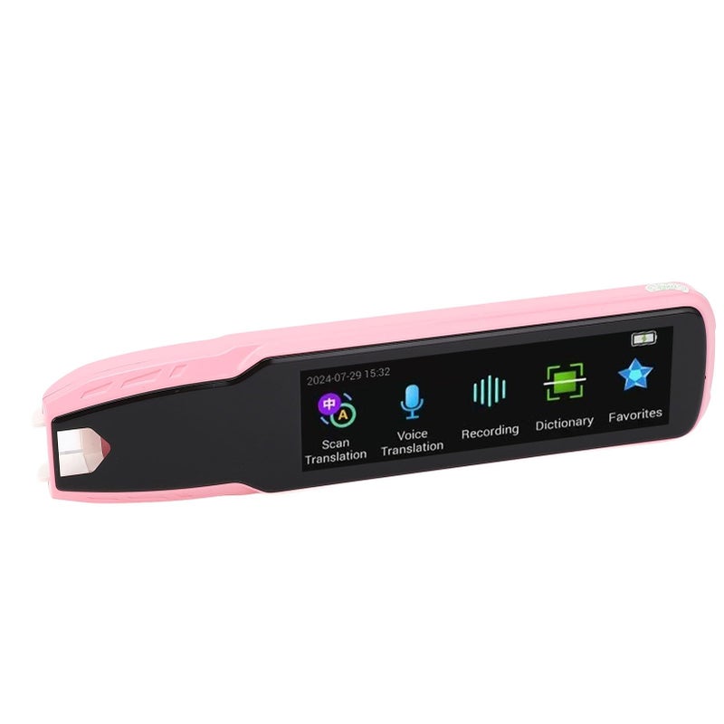 Multilingual Scan Reader Pen Text Translator With Recording And 2 75M Vocabulary Pink - Image 5