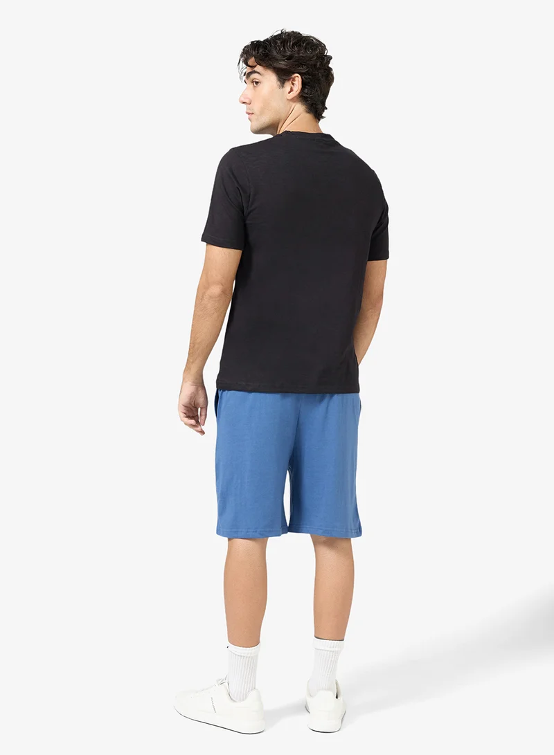 Seventy Five Basics T-Shirt & Shorts Set