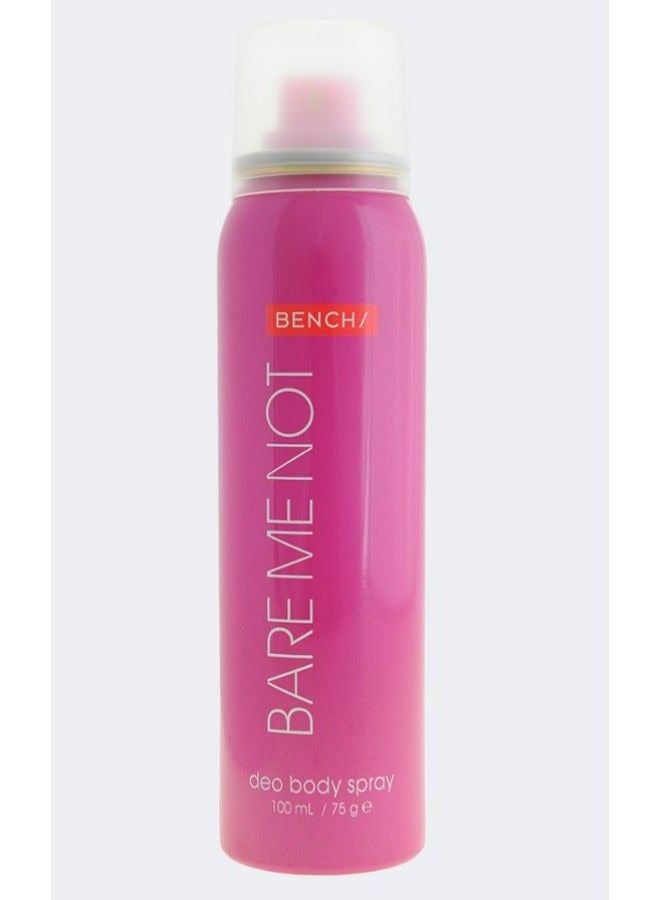 Bench Pink Bare Me Not Deo Body Spray 100ml - Image 1