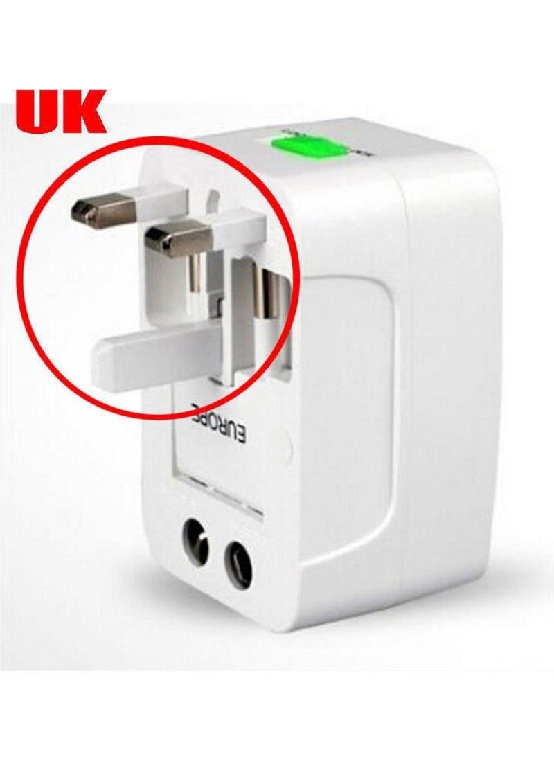 Powermaster Universal Multiple Socket Converter Travel Adapter American British Dubai Saudi Arabia  - Image 1