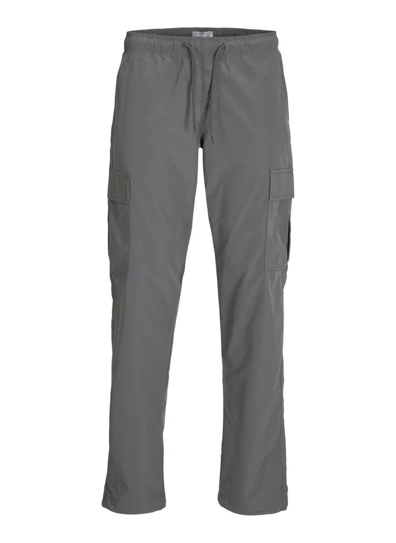 JACK & JONES Drawstring Straight Fit Cargo Pants