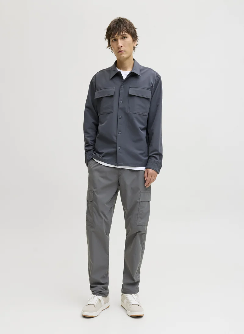 JACK & JONES Drawstring Straight Fit Cargo Pants