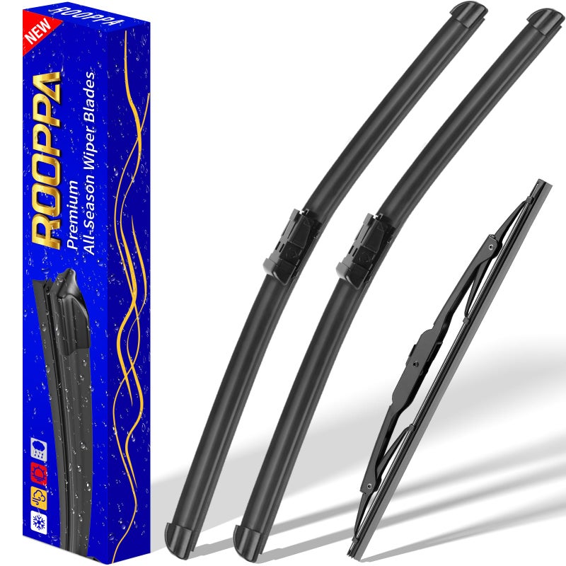 3 wipers Replacement for 20132021 2022 2023 Chevrolet Chevy trax20132021 2022 Buick Encore Windshield Wiper Blades Original Equipment Replacement 261410 Set of 3 Top Lock