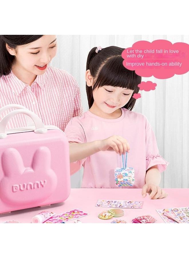 Bluejw - Cream Glue Goo Card Suit Stickers Full Set Of Girls Handmade Diy Toy Materials Goo Card Plate Girls Ancient Card Hand Account. - Image 1
