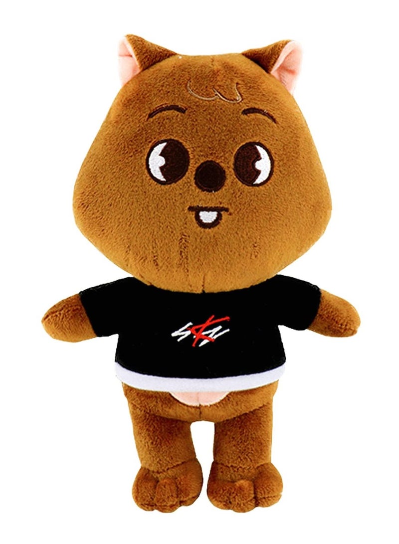 Excefore Stray Kids Cuddly Toy, Skzo Stan Stray Kids Cute Plush Doll, Soft Animal Plushie Stuffed Pillow Cushion, Plush Doll Toy,Soft Toy, Cartoon Soft Toy for Boys and Girls Fans  - Image 1