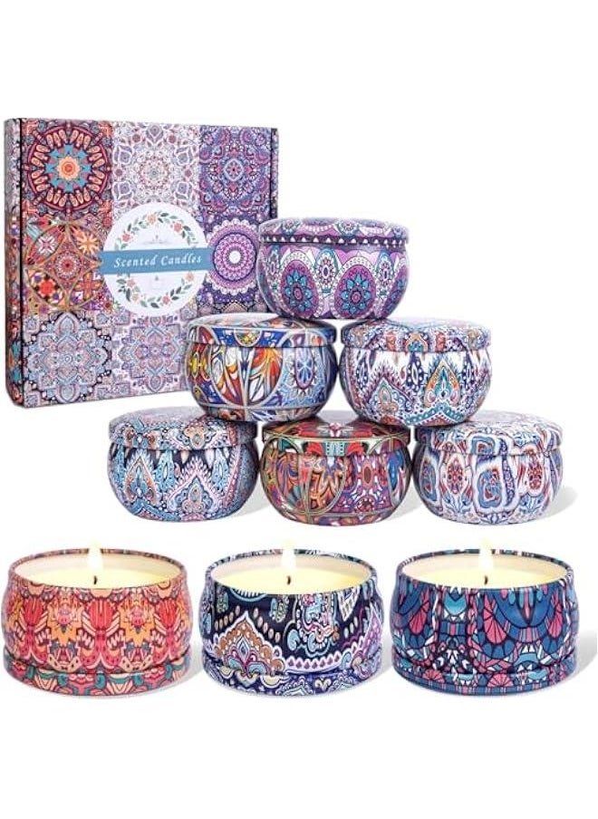 HOOKOR Scented Candles Gifts for Women, Soy Wax Candle Set 9 Pack Bulk Gift, Valentines Day Gifts for Women, Gift Ideas for Anniversary  Bridesmaid Proposal  - Image 1