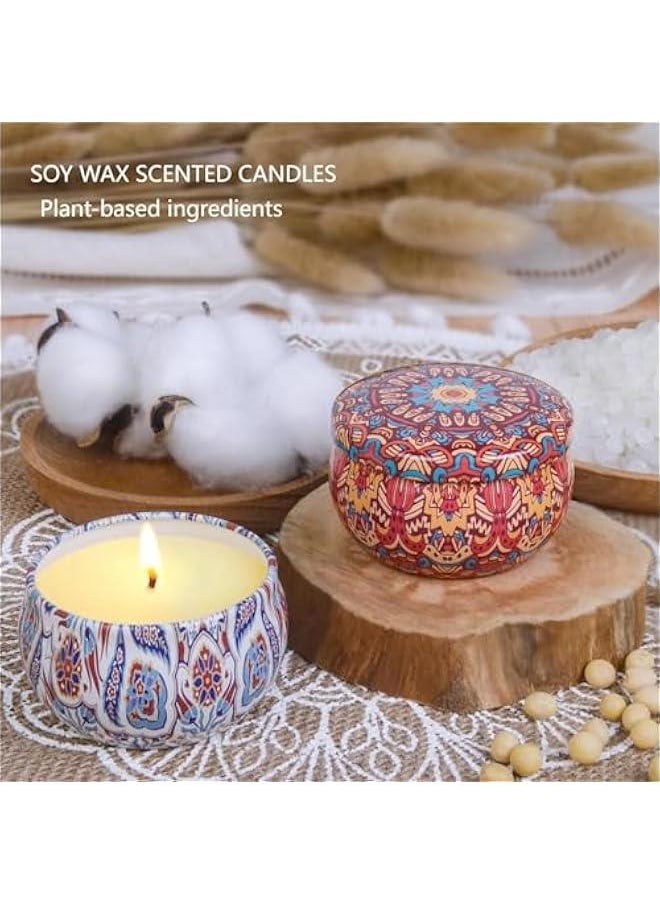HOOKOR Scented Candles Gifts for Women, Soy Wax Candle Set 9 Pack Bulk Gift, Valentines Day Gifts for Women, Gift Ideas for Anniversary  Bridesmaid Proposal  - Image 4